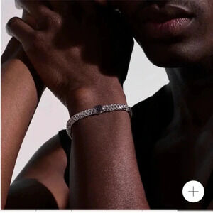 JOHN Hardy silver bracelet with sapphires